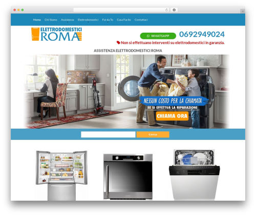 WordPress theme MGVision - elettrodomesticiroma.com