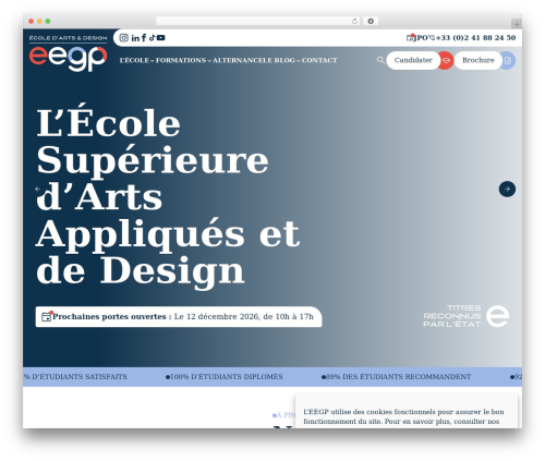 WordPress theme Stafront - eegp.fr