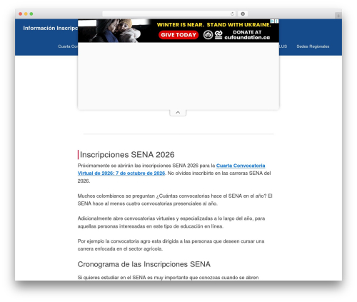 Schema creator WordPress plugin - www.inscripcionessena.com