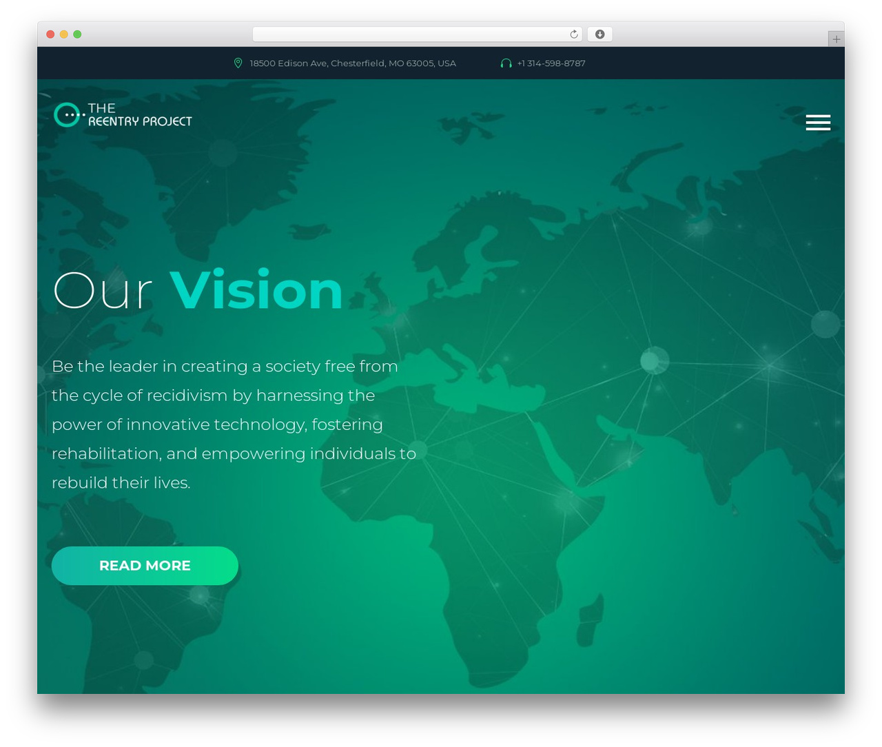 WP theme Cryption - reentry-project.com