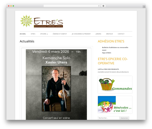 WP theme Tiny Forge - etres.org WP theme Tiny Forge - etres.org