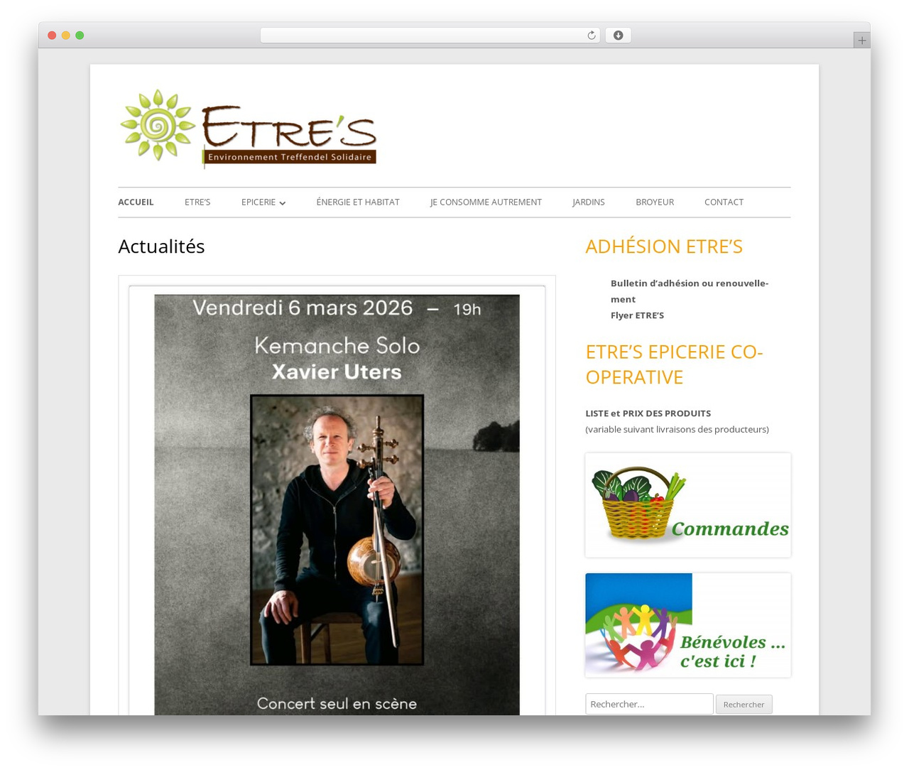 WP theme Tiny Forge - etres.org WP theme Tiny Forge - etres.org