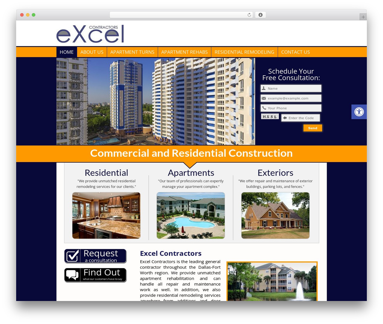 Best WordPress theme Theme #2 - exceldfw.com