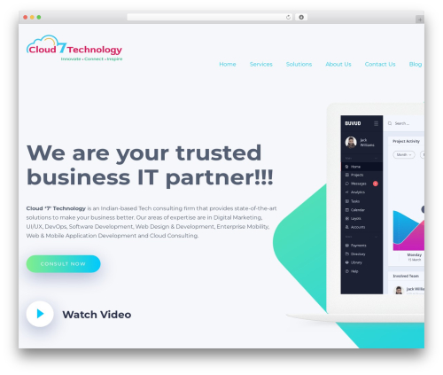Bufet theme WordPress - cloud7technology.com