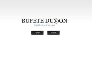 Bufete Duron WordPress theme by Nick La