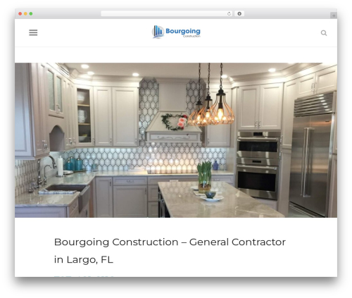 Gear theme WordPress - bourgoingconstruction.com