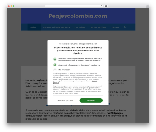 Interlinking WordPress plugin - peajescolombia.com