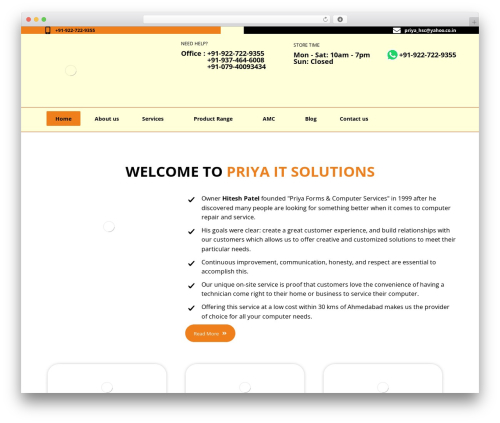 Max best WordPress theme - priyaitsolutions.com