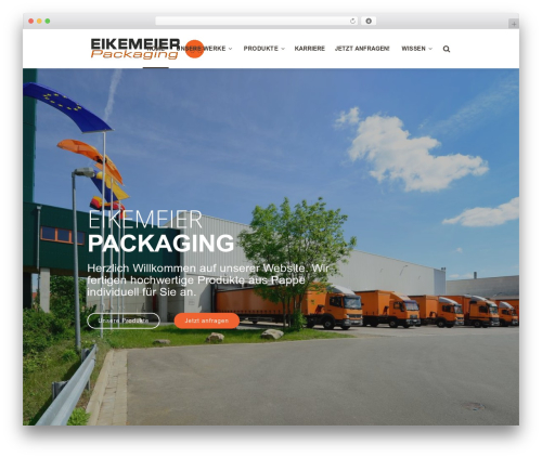 Mobius WordPress theme design - eikemeier-packaging.de