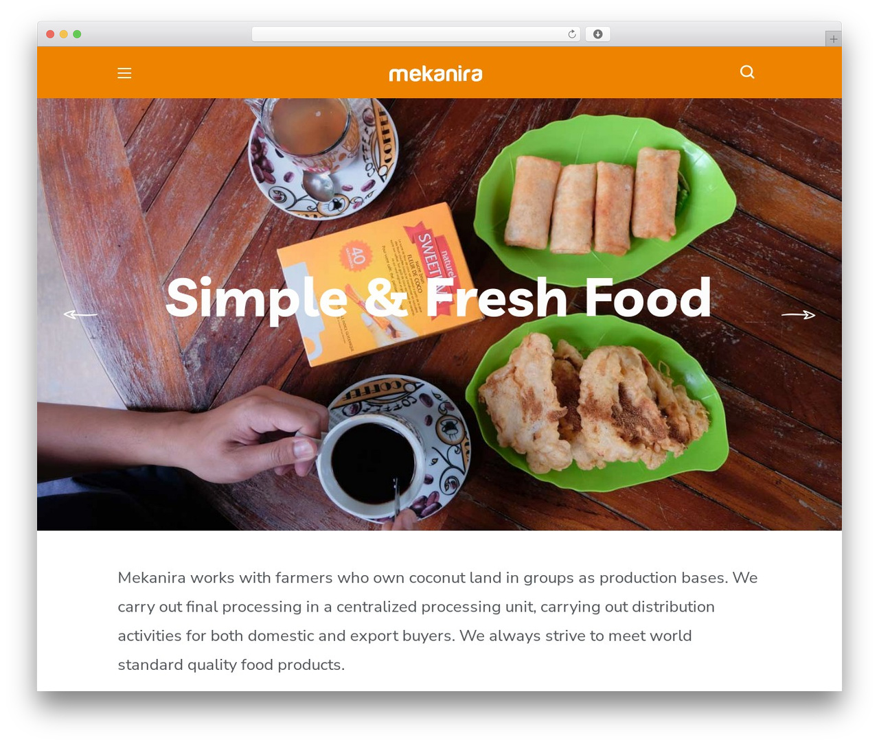Nativefarm WP theme - mekanira.com