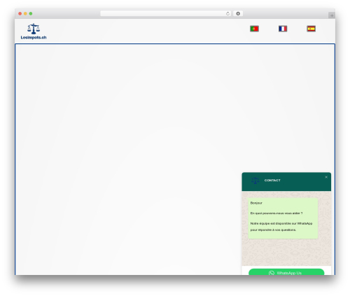 Profecient essential WordPress plugin - lesimpots.ch