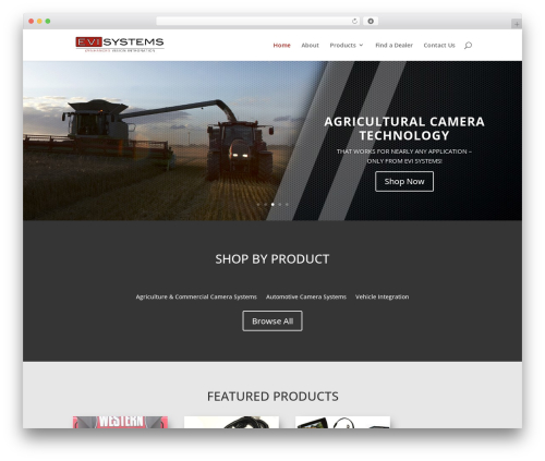 Theme WordPress Divi - evisystemsusa.com