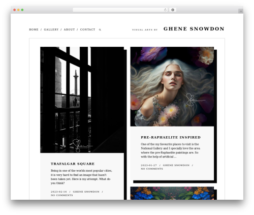 Theme WordPress Christopher - ghenesnowdon.com