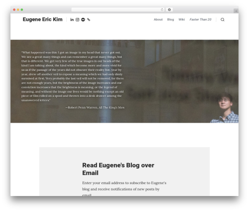 Theme WordPress CoBlocks - eekim.com