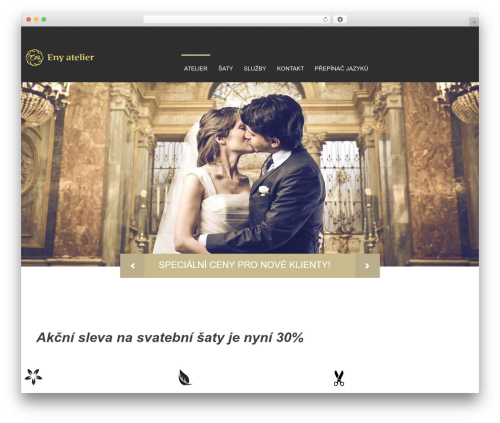 WordPress theme cherry - enyatelier.com