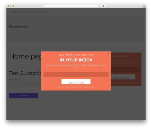 Wp subscribe pro WordPress plugin - freeguitarlessonsreviews.com