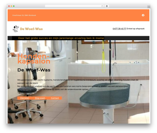 WordPress theme Structify - dewoefwas.be
