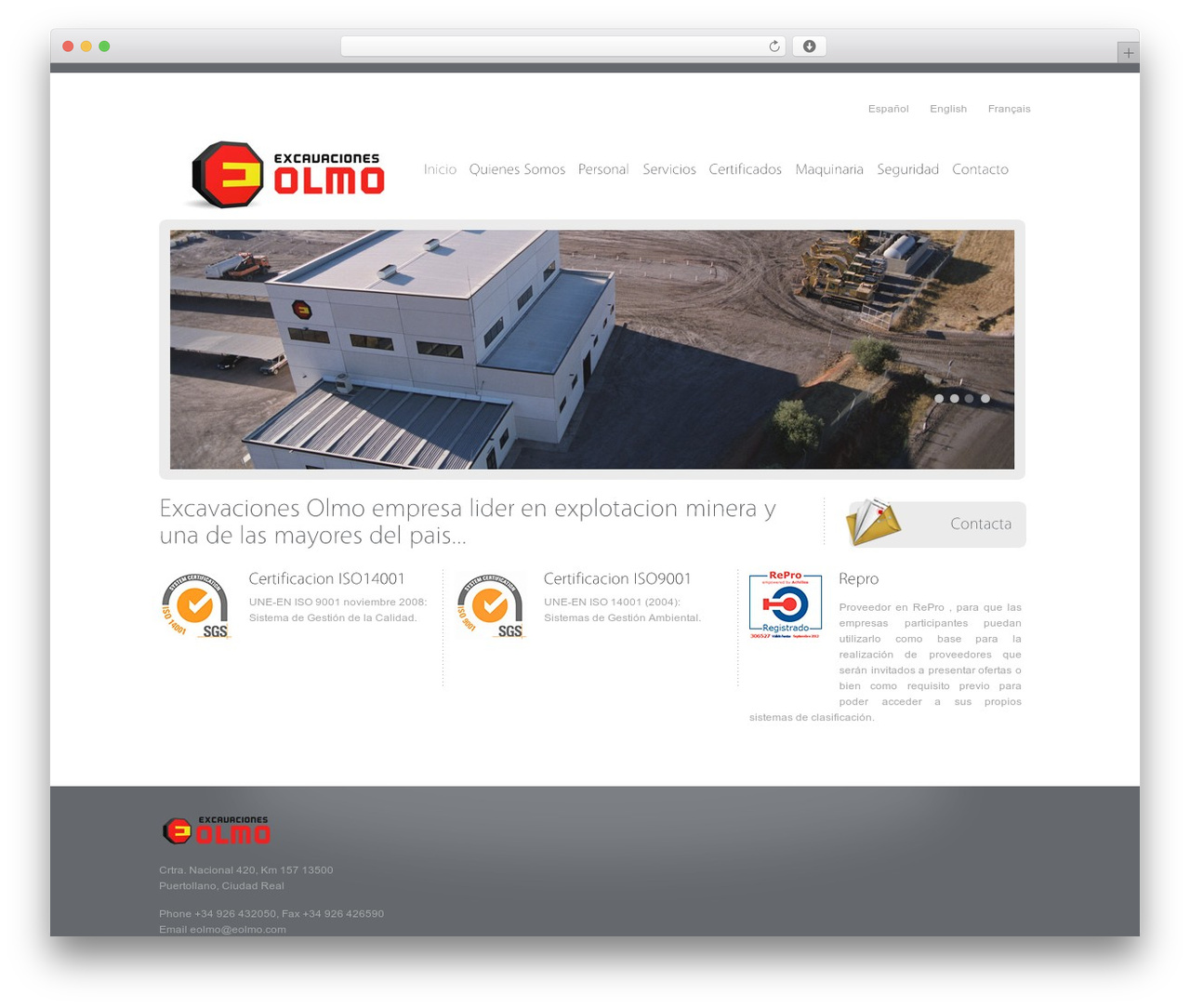 WordPress theme Vulcan - eolmo.com