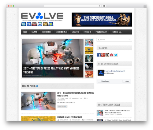 Front slider WordPress plugin - evolveent.com