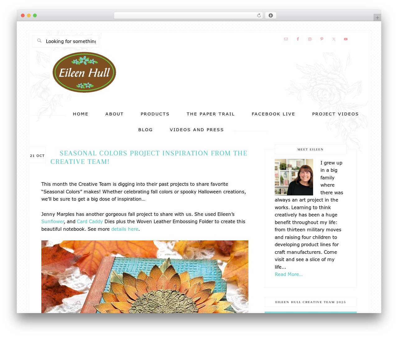 Genesis WP theme - eileenhull.com Genesis WP theme - eileenhull.com