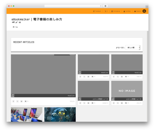 COLORS by DigiPress WordPress theme - ebookwalker.com