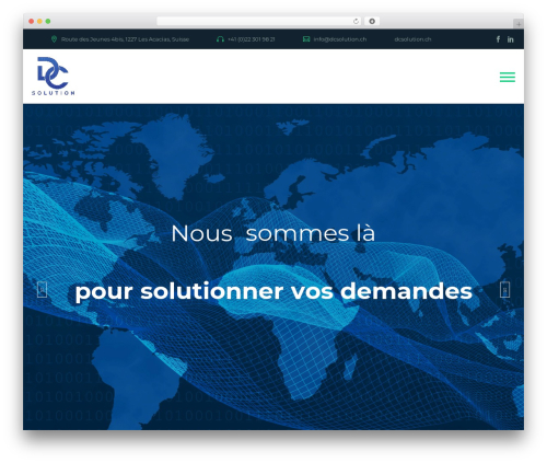Cryption WP theme - dcsolution.ch