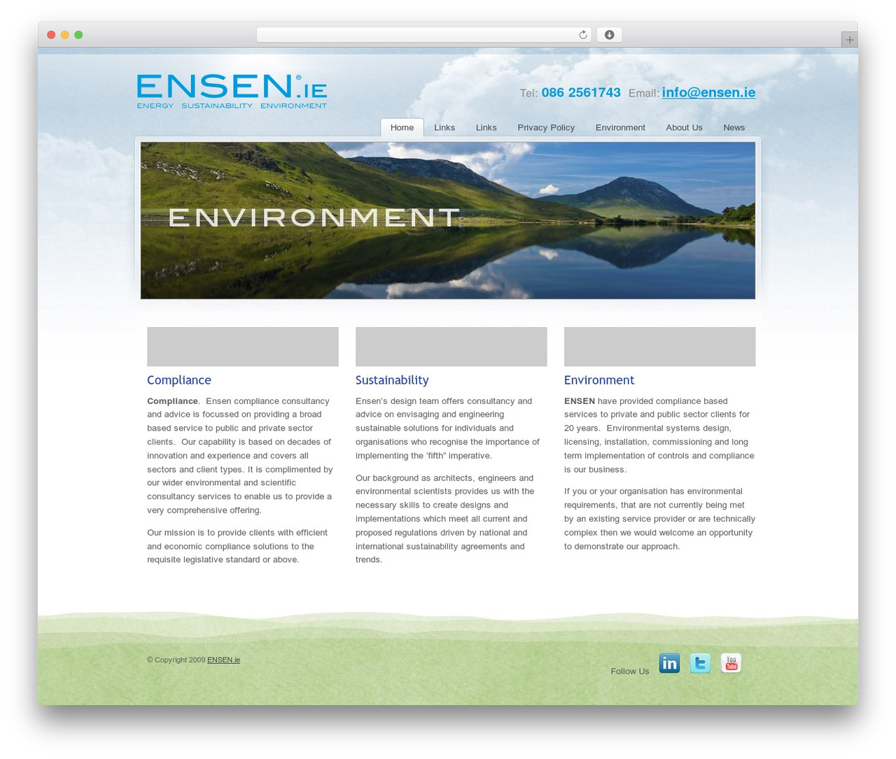 Cubit theme WordPress - ensen.ie
