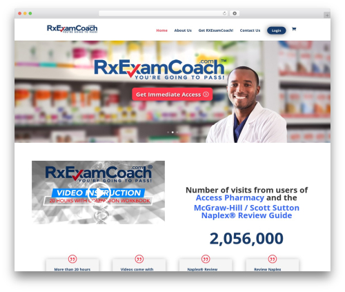Aom lms WordPress plugin - rxexamcoach.com