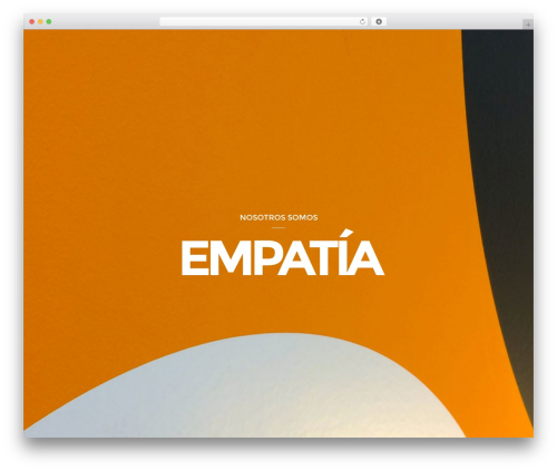 Eight Degree WordPress theme - empatiacomunicacion.com