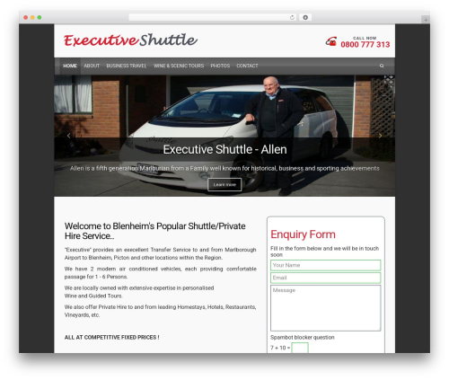 Quick Contact Form (quick-contact-form) free WordPress plugin - executiveshuttle.co.nz