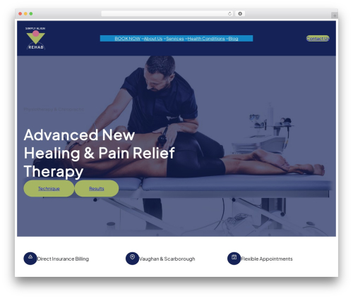 Fota Home Solutions theme WordPress - simplyalignrehab.com