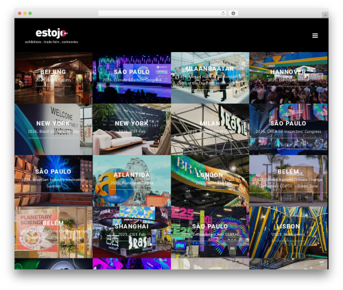 HyperX WordPress theme - estojocenografia.com.br