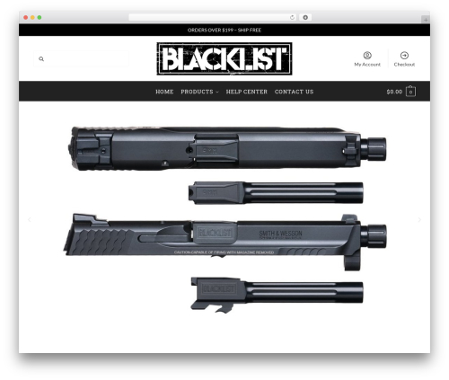 Shoptimizer WordPress ecommerce theme - blacklistind.com