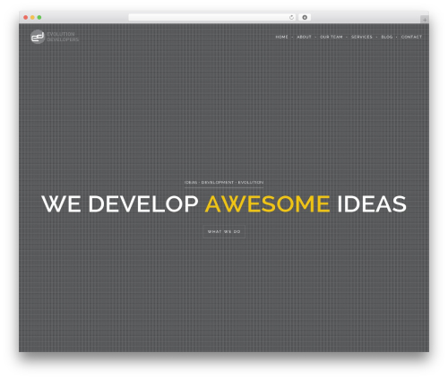 Ut portfolio WordPress plugin - evolutiondevelopers.com