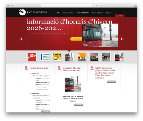 Theme WordPress EMT - emtanemambtu.cat