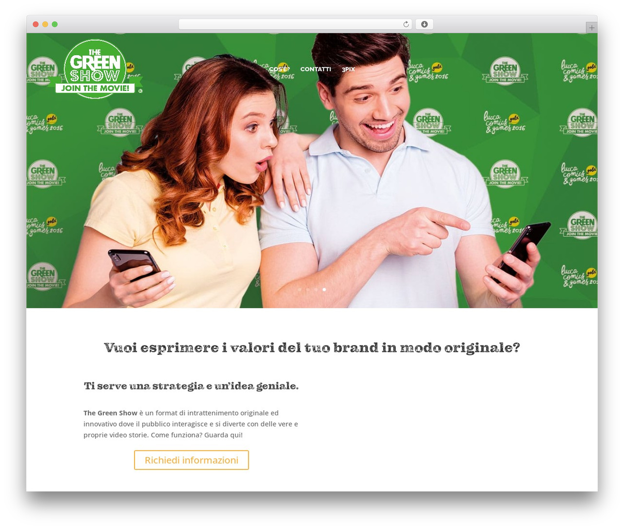 Theme WordPress Divi - thegreenshow.it