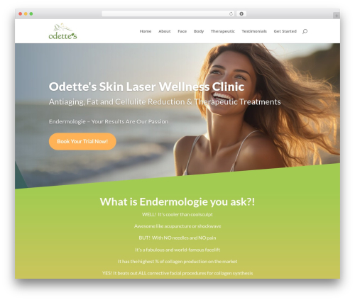 Theme WordPress Divi - odettes-endermologie.com