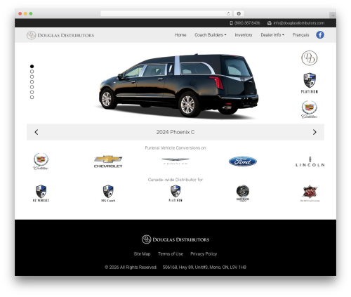Theme WordPress Link Web - douglasdistributors.com