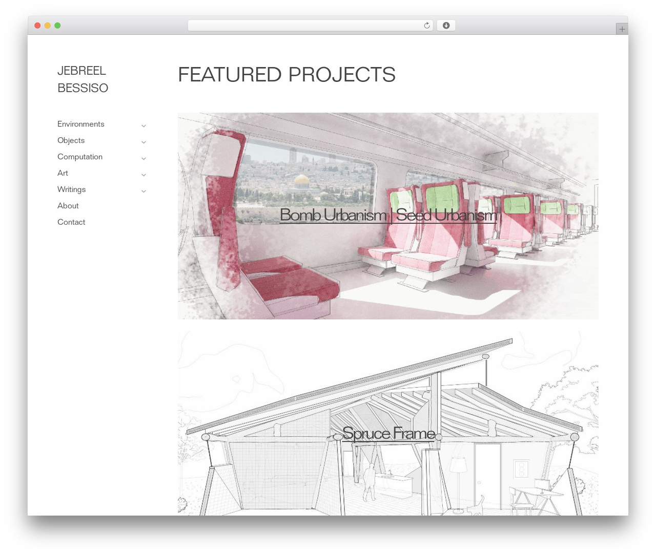 WordPress theme Optics - jebreelbessiso.com