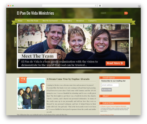 WordPress theme Forest - elpandevidaministries.org