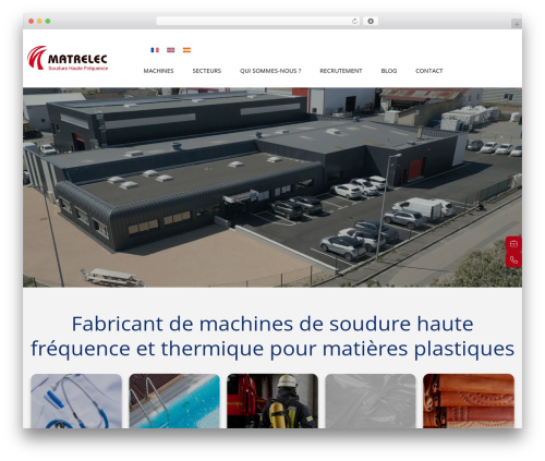 WordPress theme Hello Elementor - matrelec.com