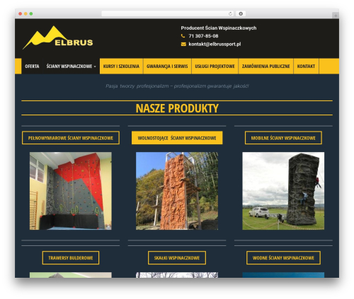 WordPress theme Indus - elbrussport.pl
