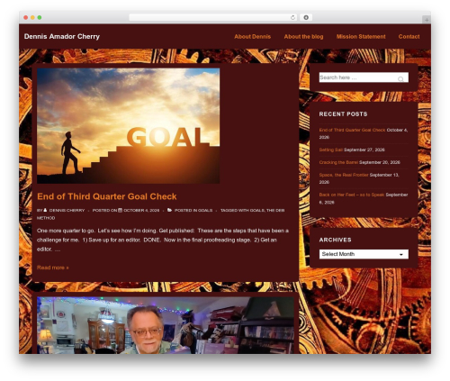 WordPress theme Responsive - dennisamadorcherry.com