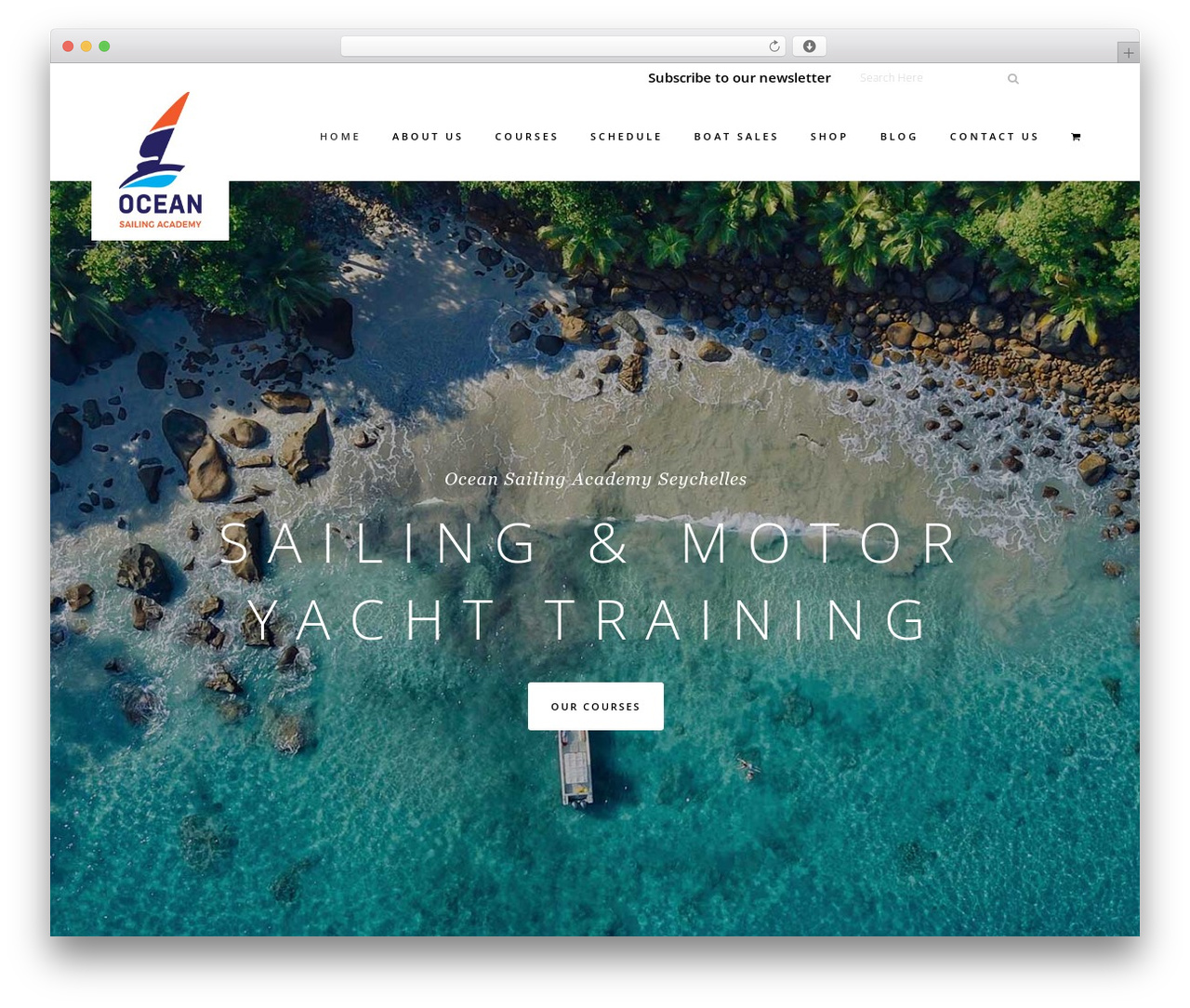 Bridge theme WordPress - oceansailingacademy.com Bridge theme WordPress - oceansailingacademy.com