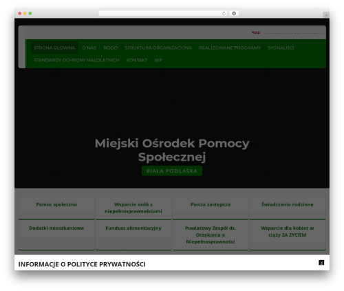 itlu WordPress theme - mops-bialapodlaska.pl