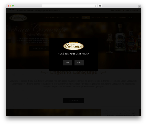 Layers premium WordPress theme - engenhocaracuipe.com.br