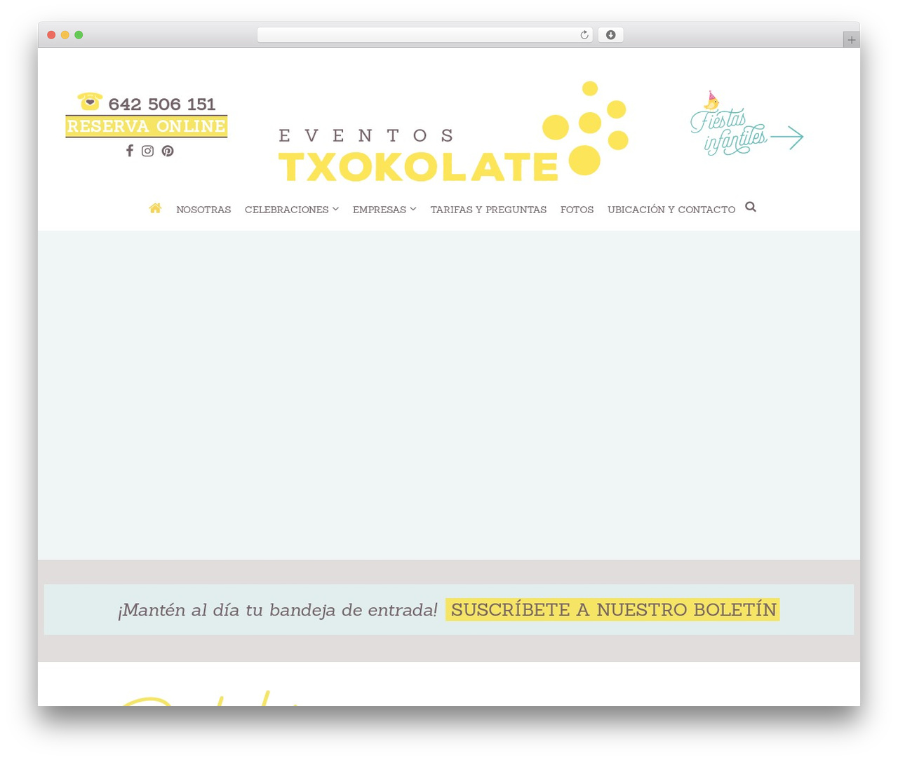 Txokolate_net WordPress theme design - eventostxokolate.net Txokolate_net WordPress theme design - eventostxokolate.net