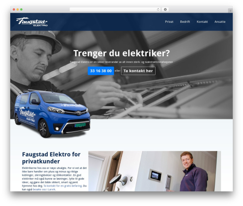 WordPress theme Underscore Child theme - faugstad-elektro.no