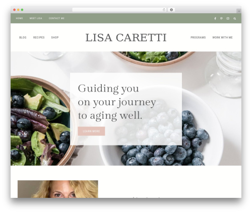 WordPress theme Clover - lisacaretti.com