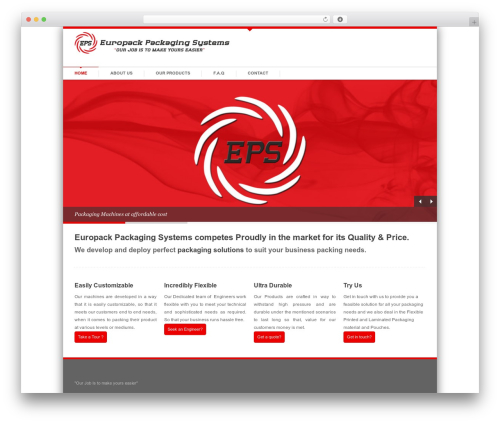 WordPress theme EPS Theme - europackpackaging.com